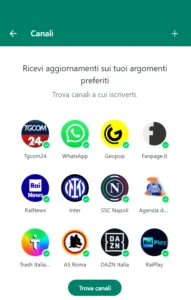 Canali WhatsApp